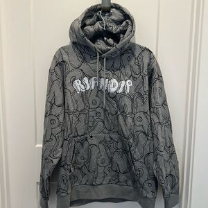 RIPNDIP Bubble Bobble Grey Hoodie
